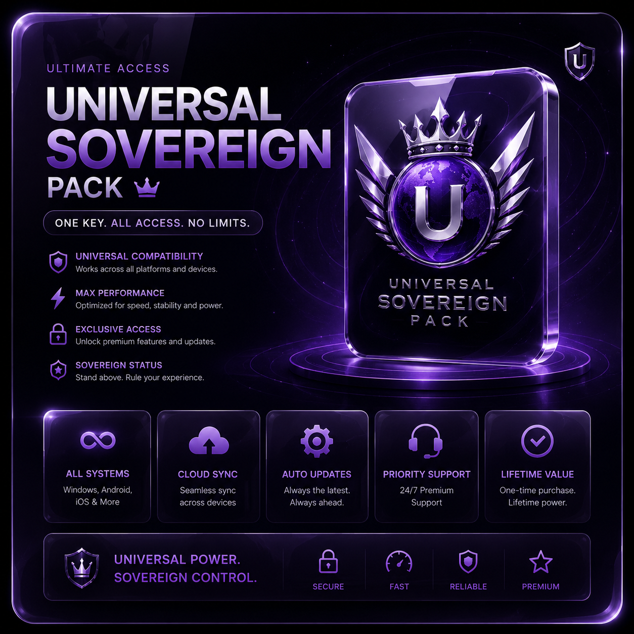 Universal pack